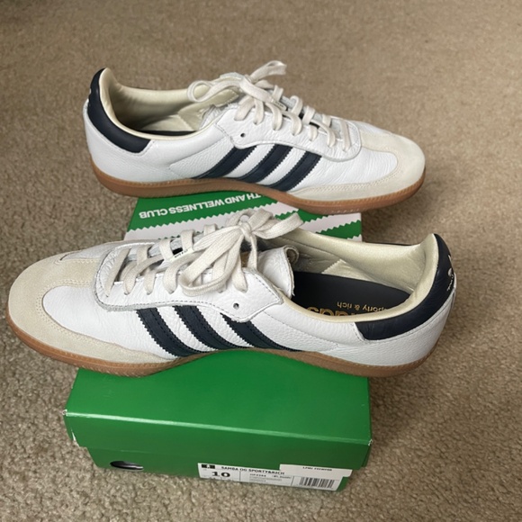 Adidas Samba OG Sporty & Rich, Size 10, "White Legend Ink" - Picture 5 of 7